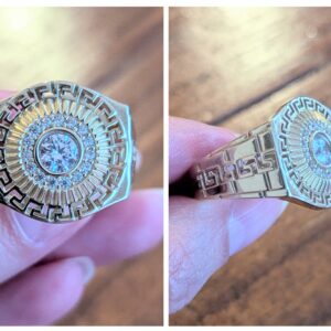 10k Circle Men's Ring