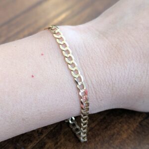 10k Cuban Link Bracelet